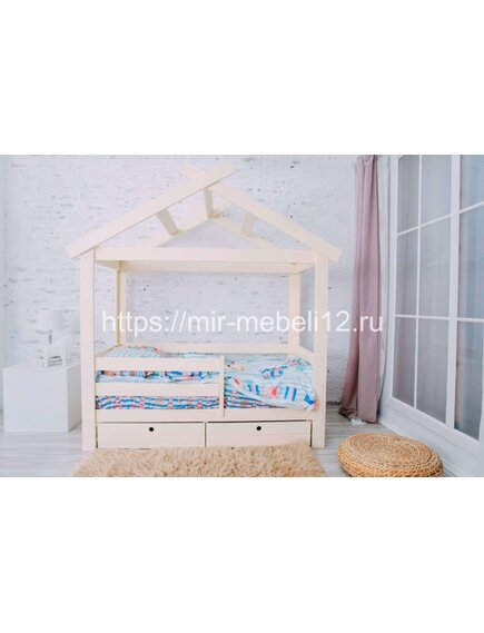 Кровать Домик Теремок "ЭКО"