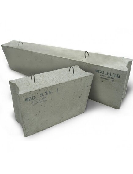 Блок фундаментный ФБС 24.3.6