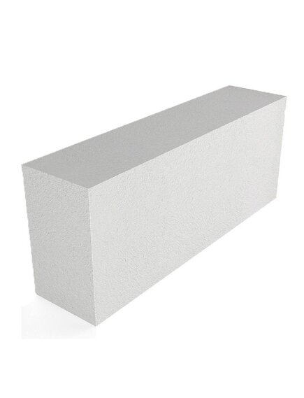 Блок стеновой газобетонный Д500, 600х250х150 мм