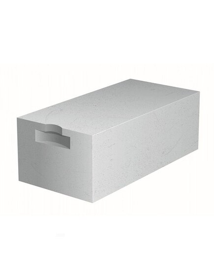 Блок стеновой газобетонный Д500, 600х250х400 мм