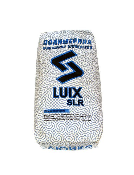 СУПЕРФИНИШНАЯ ПОЛИМЕРНАЯ ШПАТЛЕВКА (БЕЛАЯ) ПО 20КГ LUIX