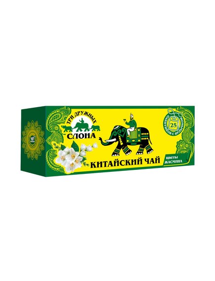 Чай зеленый китайский "Коллекция Классическая" с жасмином 25 пак.
