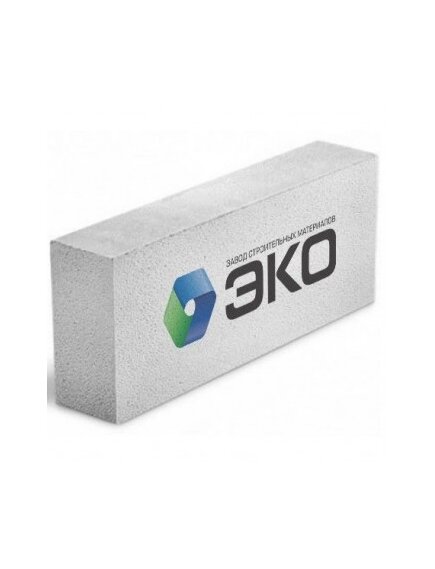 Газобетонный блок 50х250х600 D500 ЭКО