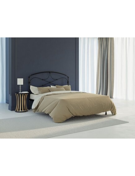 Металлическая кованая кровать Лайза (LAIZA) с изголовьем