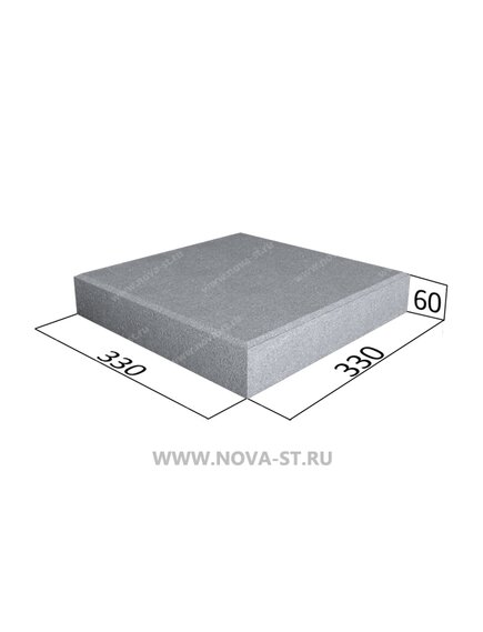 Тротуарная плитка «Квадрат 60 мм»