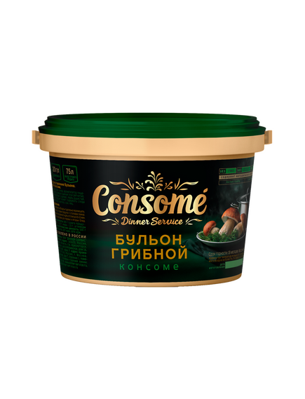 Бульон Консоме Грибной