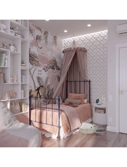 Металлическая кованая кровать Париж (PARIS) детская