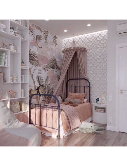 Металлическая кованая кровать Полина (PAULINE) детская