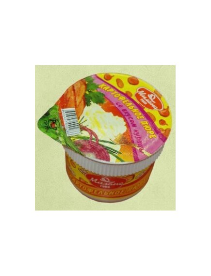 Пюре картофельное с грибами