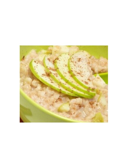 Каша овсяная со вкусом яблока