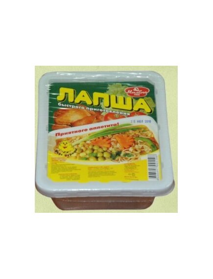 Лапша быстрого приготовления со вкусом баранины
