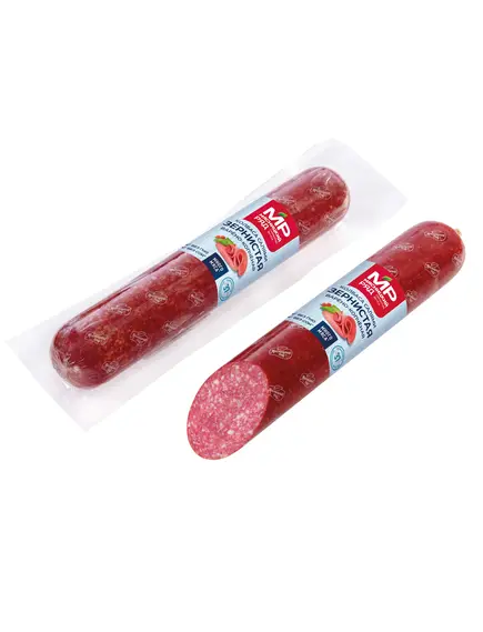 Колбаса варено-копченая салями "Зернистая"