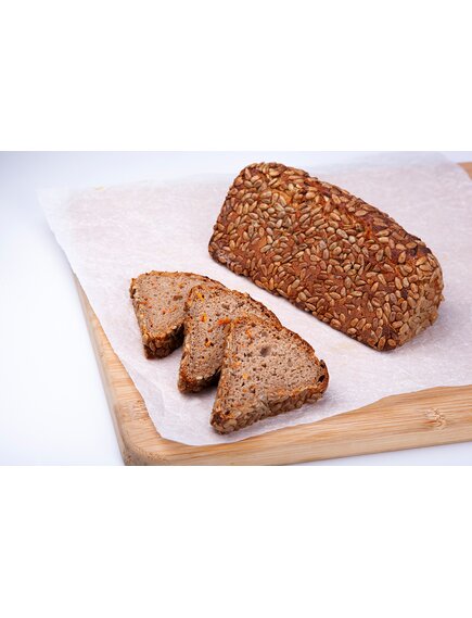 Хлеб ржаной с морковью и семенами подсолнечника 300г