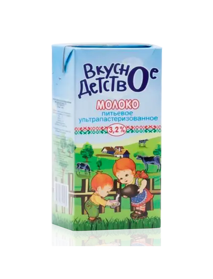 Молоко 3,2% "Вкусное детство"