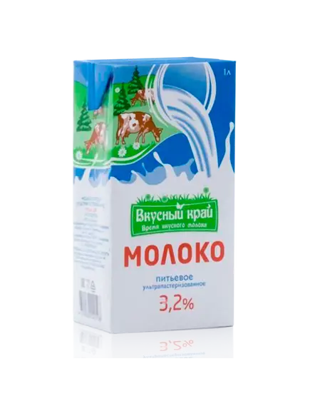 Молоко 3,2% "Вкусный край"