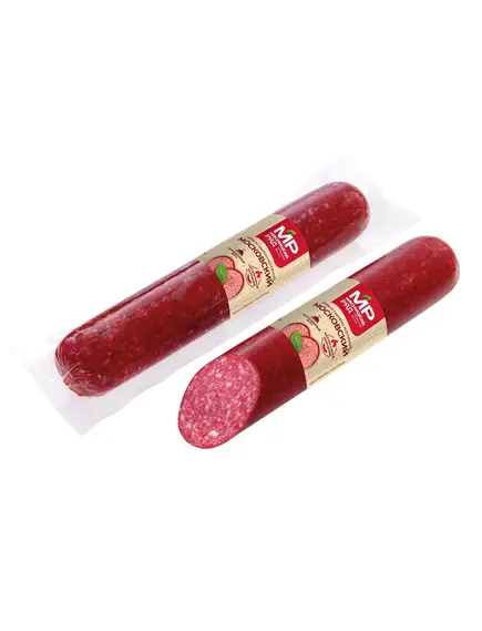 Колбаса варено-копченая сервелат "Московский"