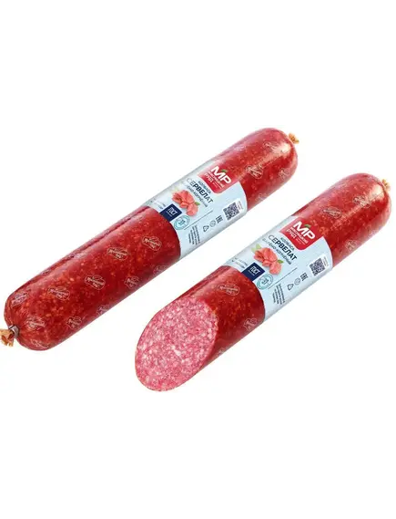 Колбаса "Сервелат" варено-копченая, ГОСТ