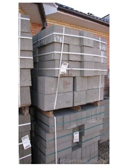 Фундаментный блок 20х20х40
