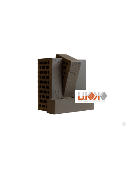 Кирпич лицевой Шоколад 1НФ, гладкий, 250х120х65 мм