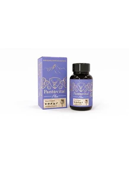 Капсулы с порошком пантов марала МУЖСКОЕ ЗДОРОВЬЕ.
