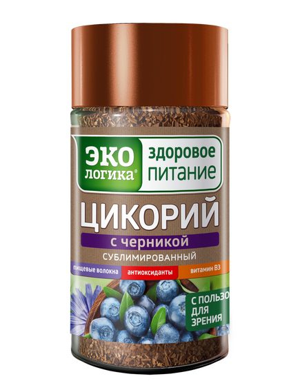 Цикорий сублимированный С черникой