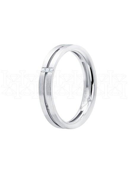 Кольцо из рыжего золота с бриллиантами