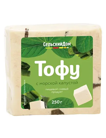 Тофу Сельский Дом с морской капустой, 250 г
