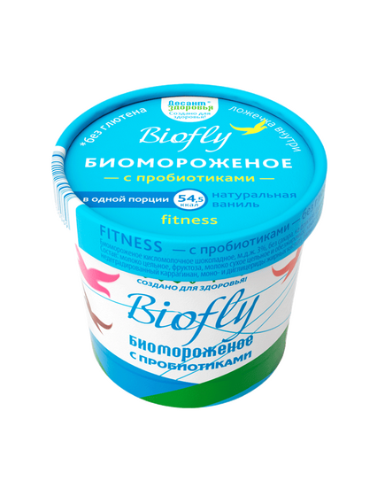 Биомороженое кисломолочное BIOFLY FITNESS