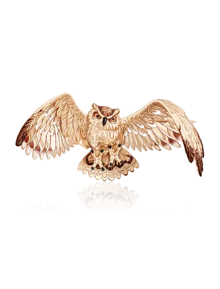 Брошь "Сова"