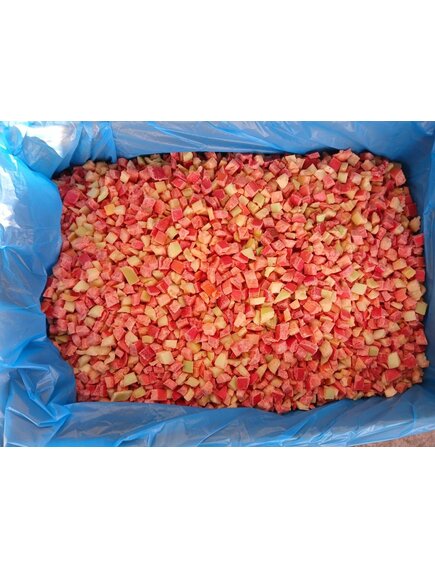 Перец кубик (микс) меланж замороженный