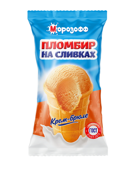 Мороженое Стакан крем-брюле