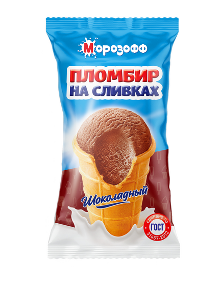 Мороженое Стакан шоколадный