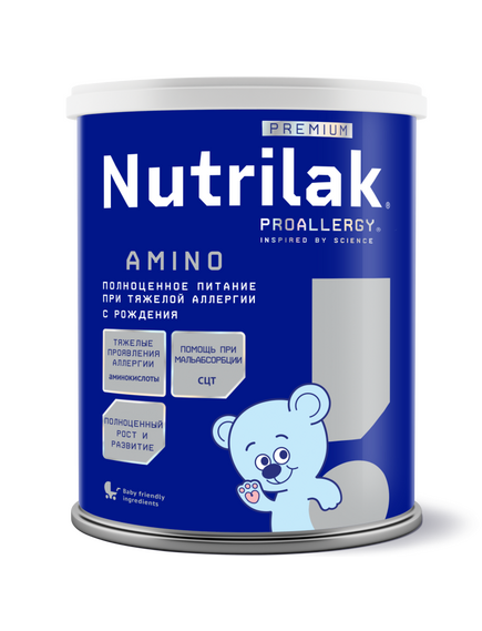 Детская смесь NUTRILAK® PREMIUM PROALLERGY AMINO