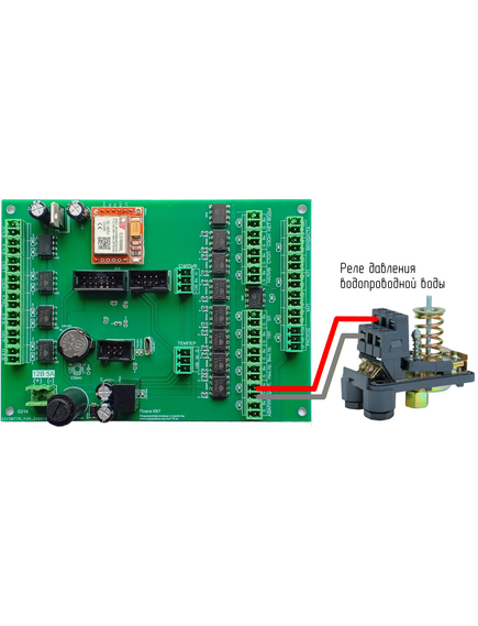 КВ-16-8 Плата водомата с водоподготовкой
