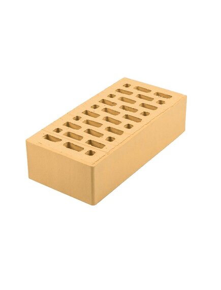 Кирпич лицевой М-125, 250х120х65 мм пустотелый бронза