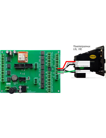 КВ-16-8 Плата водомата с водоподготовкой