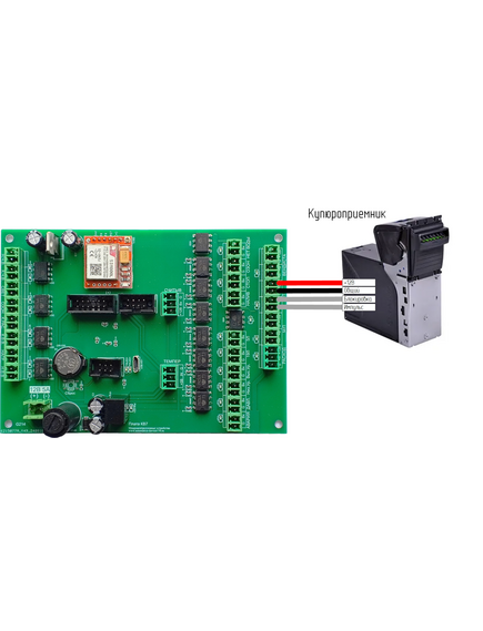 КВ-16-8 Плата водомата с водоподготовкой