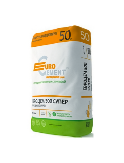 Цемент в мешках М-500