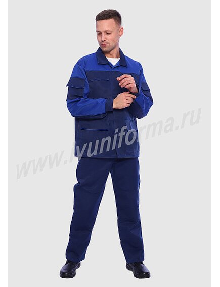Костюм рабочий мужской арт. Р-02-7-ГР