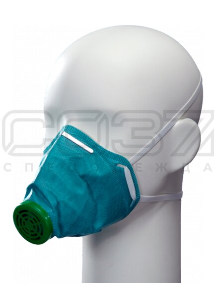 Полумаска фильтрующая "Р-2" FFP2 (ультразвук) индивидуальная упаковка