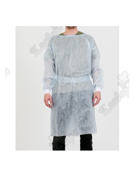 Халат операционный на двух завязках, рукав на манжете