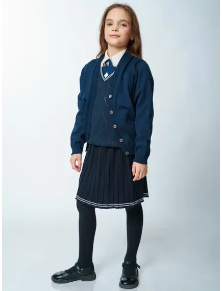 Комплект школьной формы темно-синий