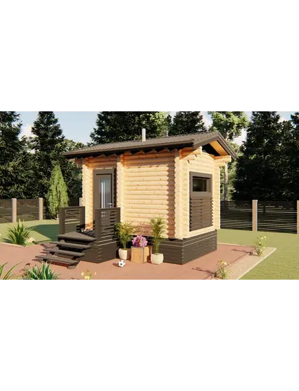 Мини баня 3 на 4