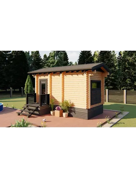 Мини баня 3 на 6