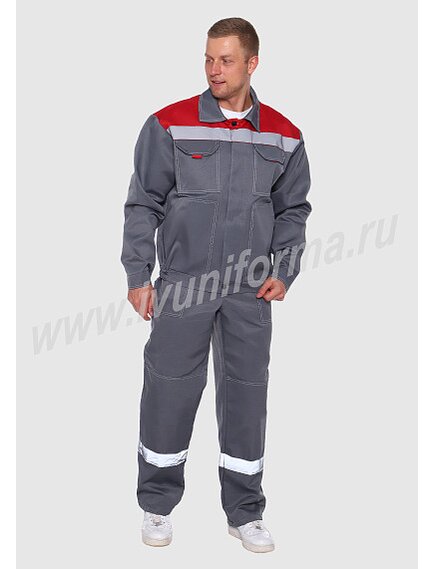Костюм рабочий мужской арт. Р-02-9-ГР