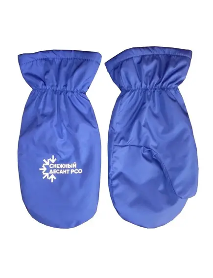 Варежки с печатью для "Снежного десанта"