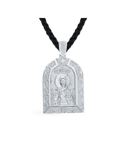 Подвеска из серебра "Святой Ангел Божий"