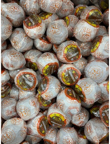 Китайский черный чай PUERH IN DRY MANDARIN