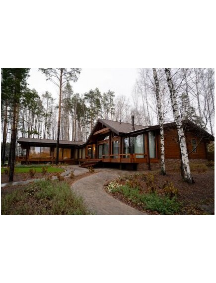 Дом из клееного бруса в Кольцово