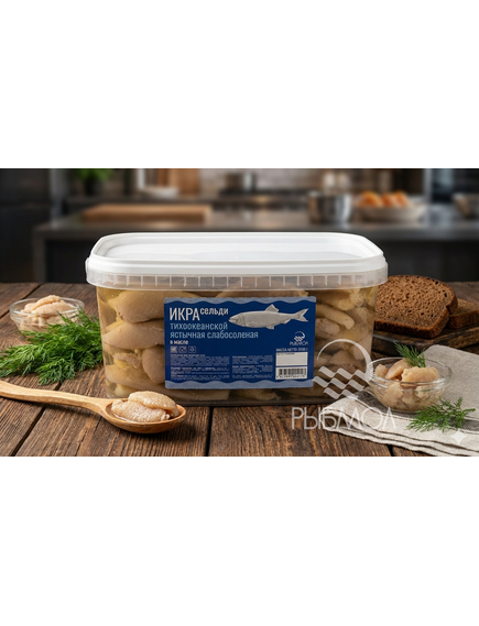 Икра сельди в ястыках в масле